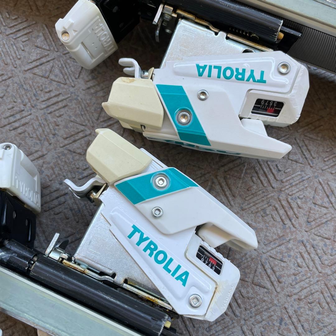 スキーセッ一式　K2板　チロリアビィンディング　ストック　収納袋