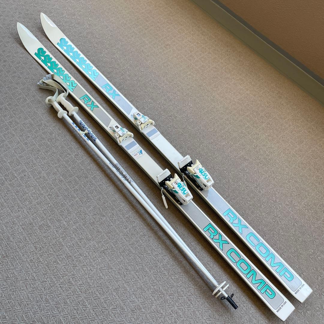 スキーセッ一式　K2板　チロリアビィンディング　ストック　収納袋