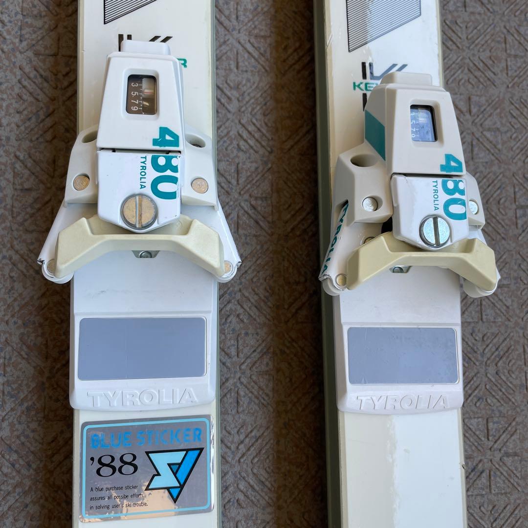 スキーセッ一式　K2板　チロリアビィンディング　ストック　収納袋