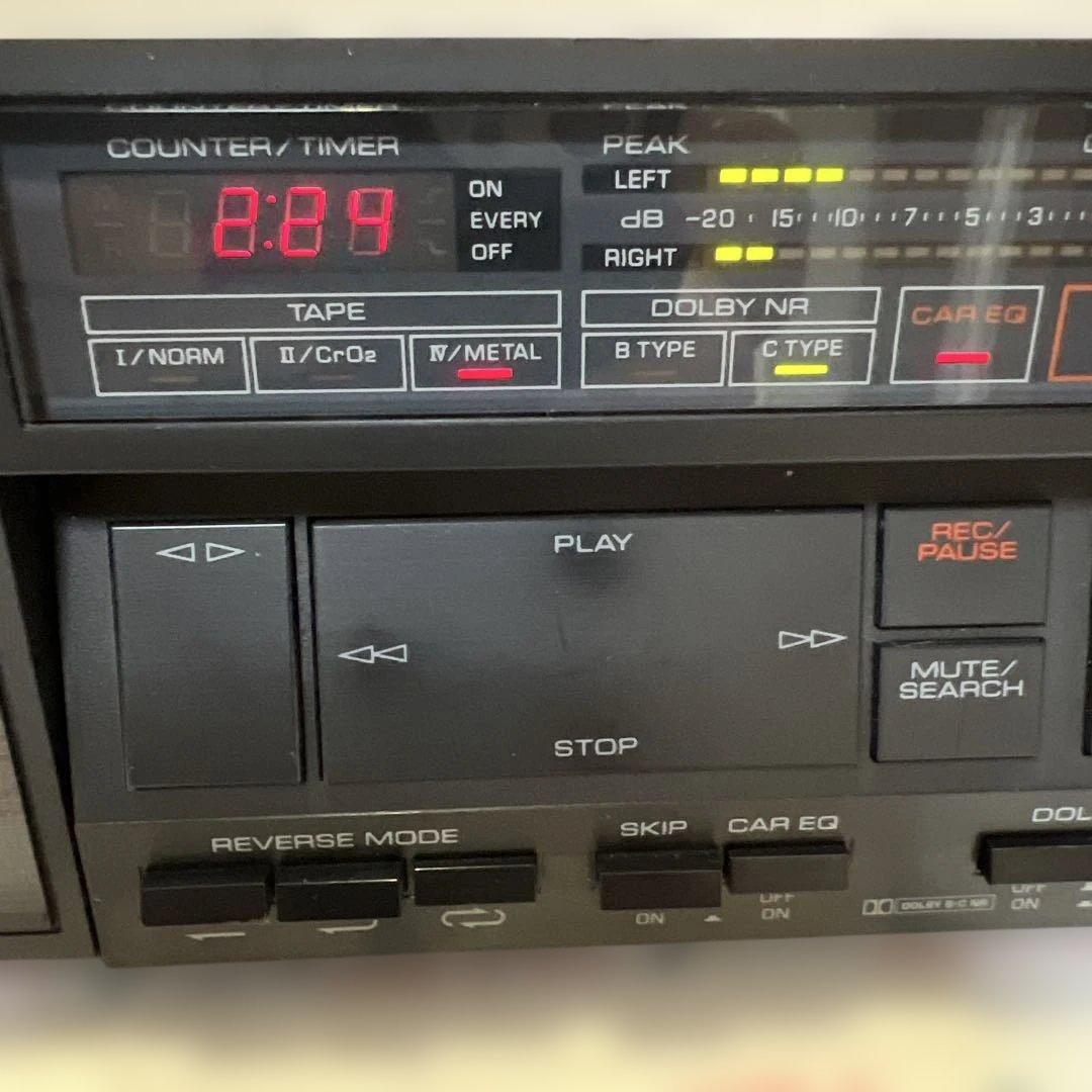 YAMAHA K-550 カセットデッキ動作品保証有 新品テープ2本付属超お買得