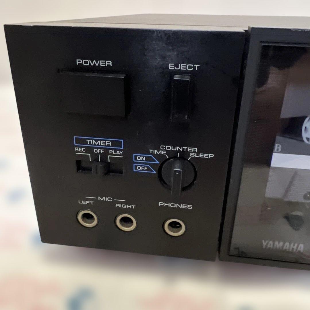 YAMAHA K-550 カセットデッキ動作品保証有 新品テープ2本付属超お買得