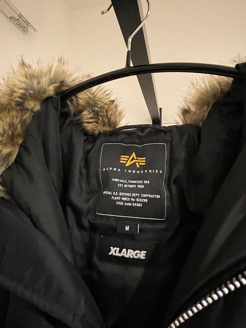 XLARGE×ALPHA INDUSTRIES N-2B フライトジャケット