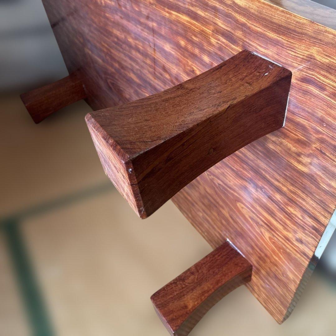 直接引取り限定！！重厚感のある茶色　木製テーブル