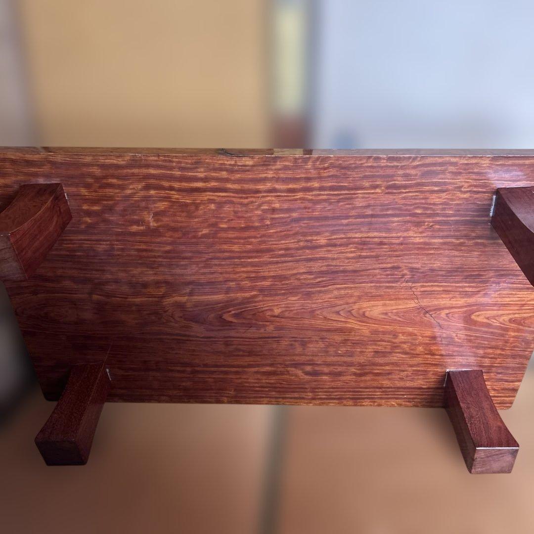 直接引取り限定！！重厚感のある茶色　木製テーブル