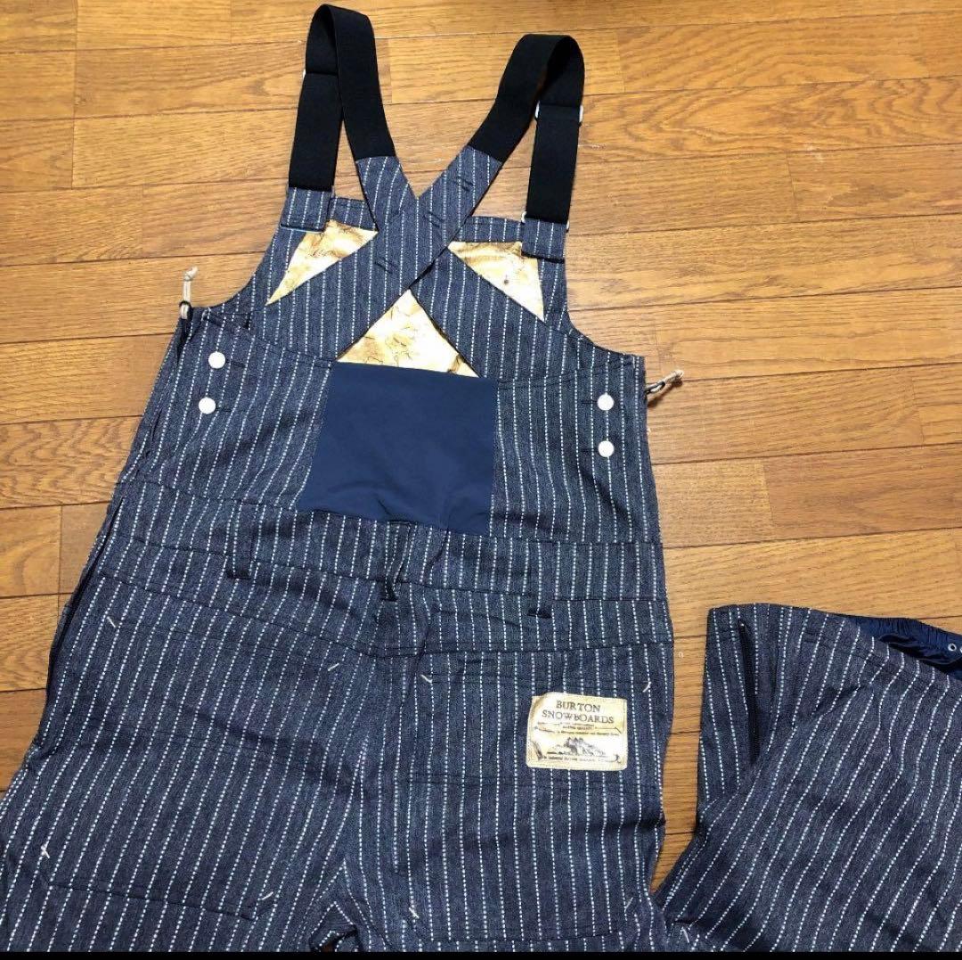 BURTONレディース ビブパンツ ウエア 美品 スノーボード スノボ バートン
