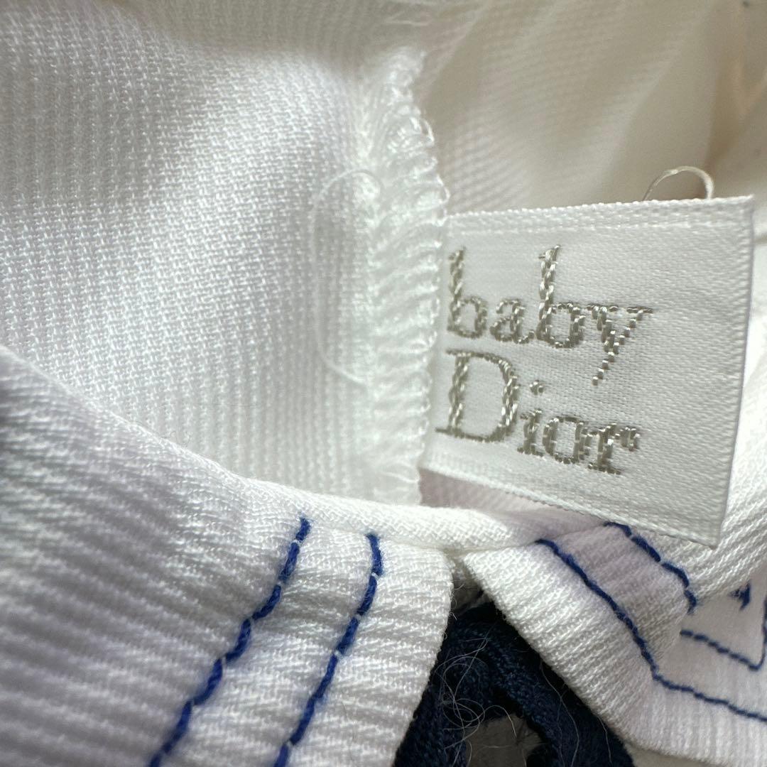 baby Dior セーラー襟 半袖ワンピース