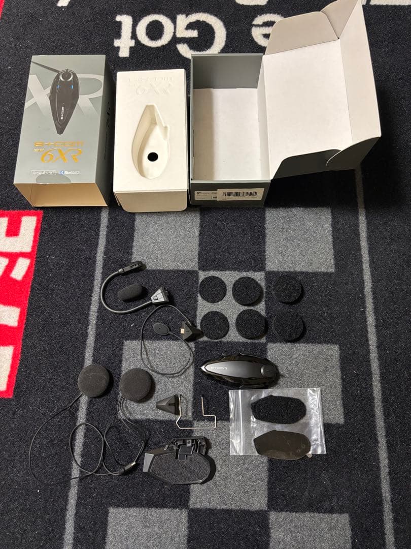 サインハウス B+COM SB6XR シングルユニット（使用2〜3回のみ）