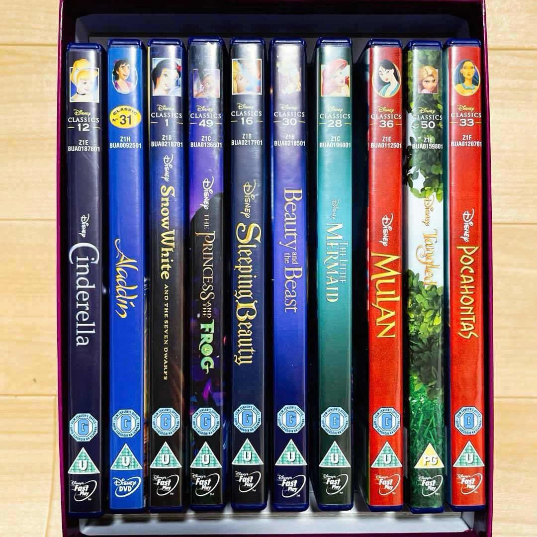 ディズニーDVD18枚セット　プレーヤー付き