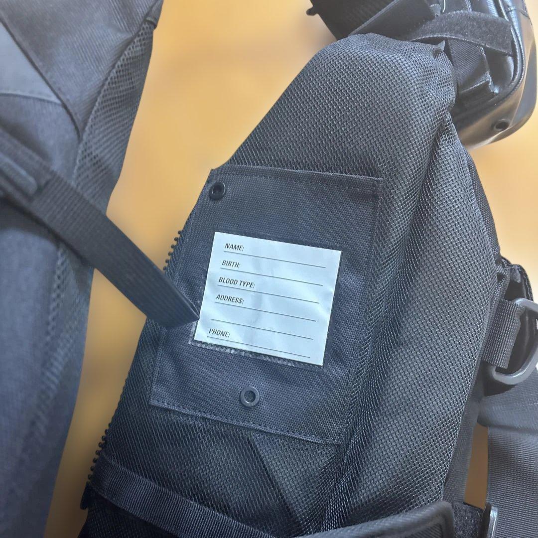 ジャッカル バーサタイルゲームベスト ブラック JACKALL