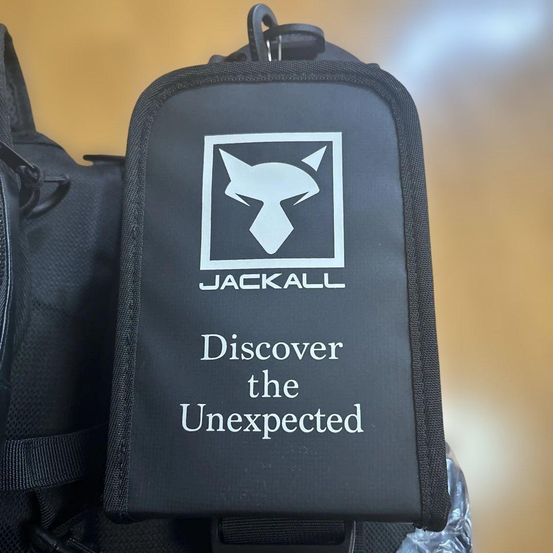 ジャッカル バーサタイルゲームベスト ブラック JACKALL