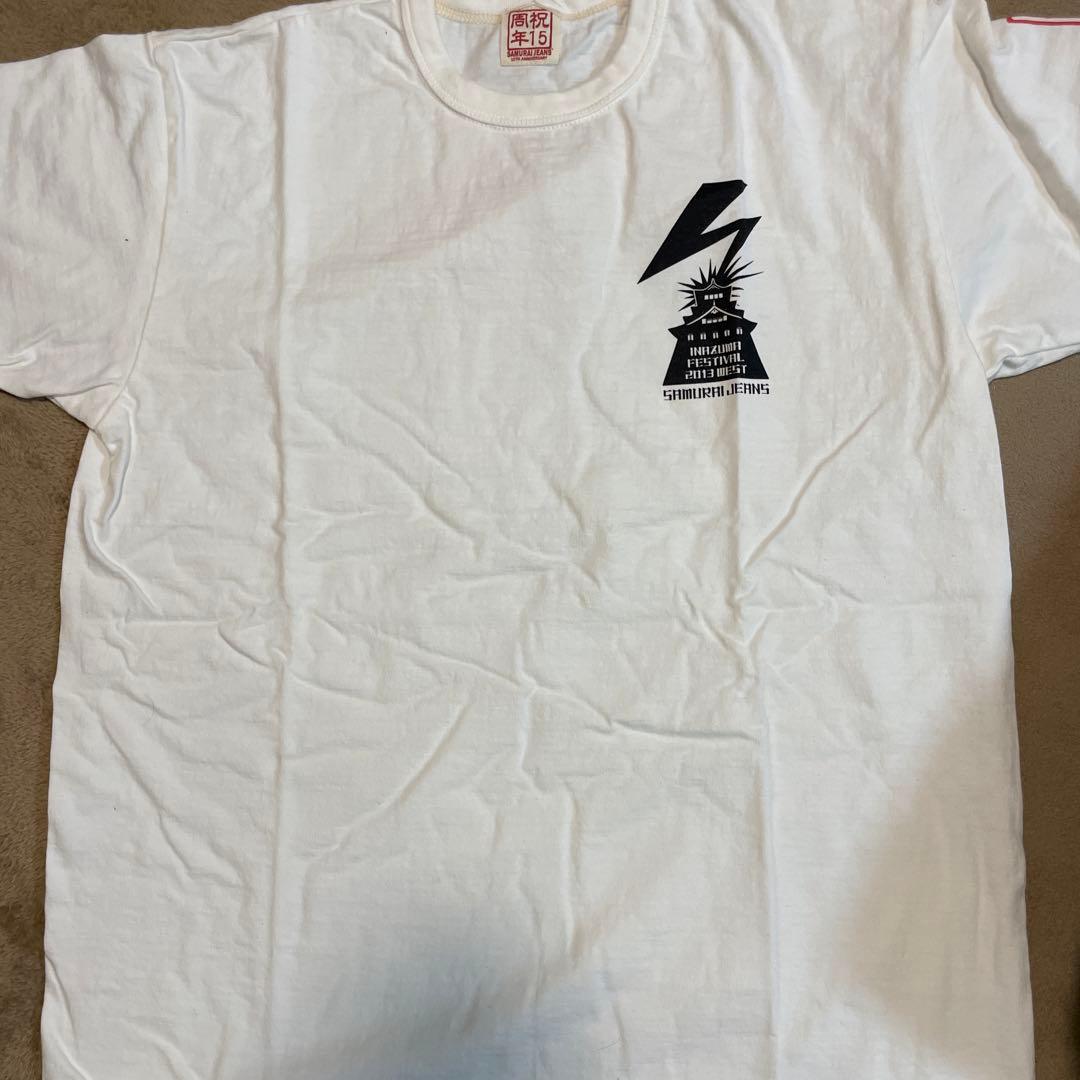 サムライジーンズ 15周年 ライトニング 稲妻フェス 限定Tシャツ