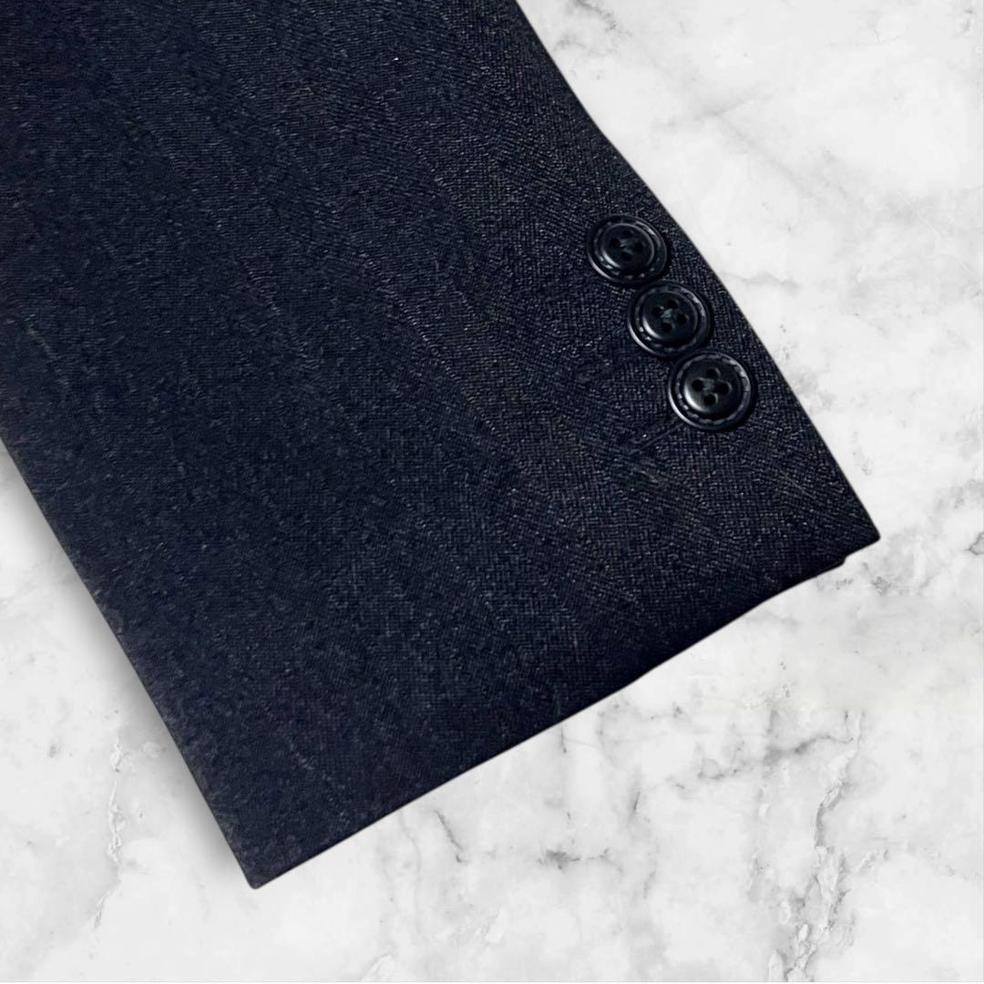 【美品】CHOPINフォーマルスーツ170男子　黒　スリーピース卒業式、発表会