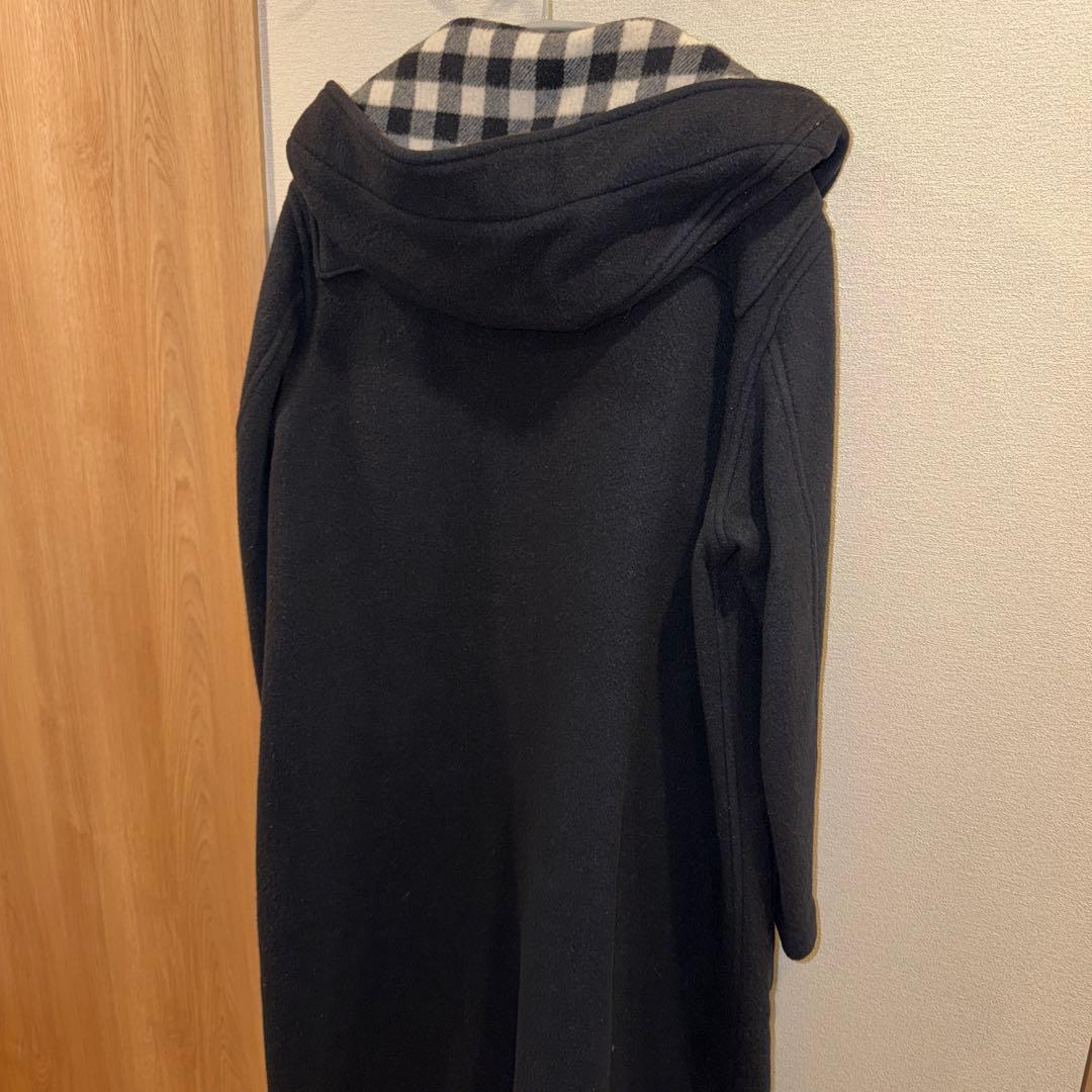 FACTOTUM ウール混合 ダッフルコート 黒