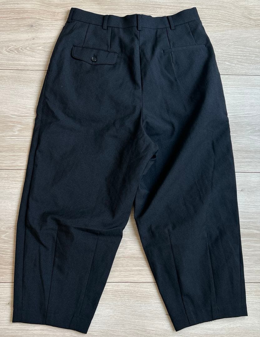 美品 COMME des GARCONS HOMME ワイドテーパードスラックス