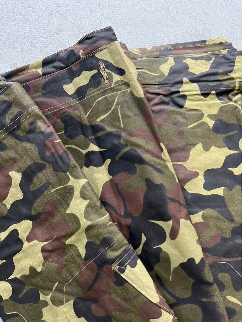 ルーマニア軍幕　デッド 希少 リーフカモ デットストック M47 4枚セット