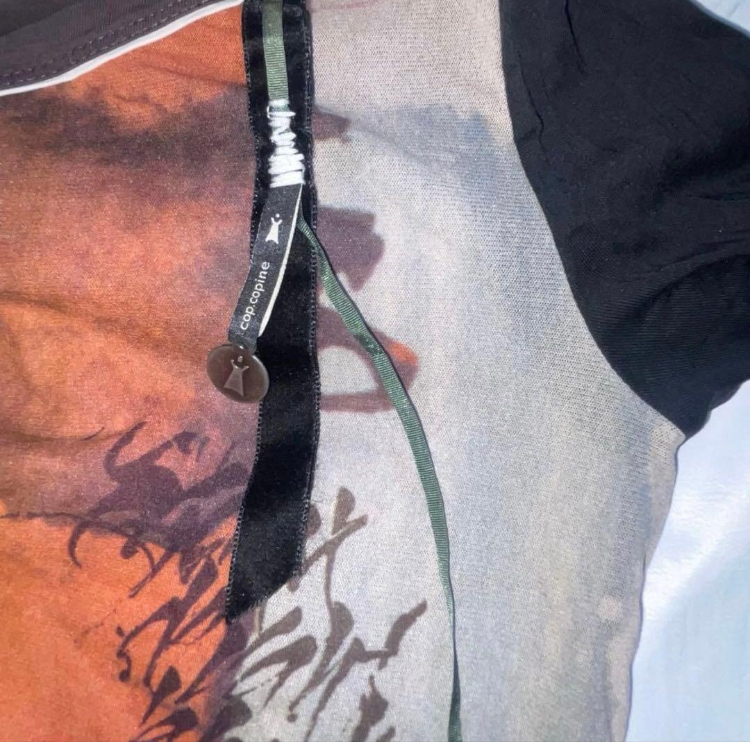 cop.copine コップコピーヌ デザインシアーカットソー archive