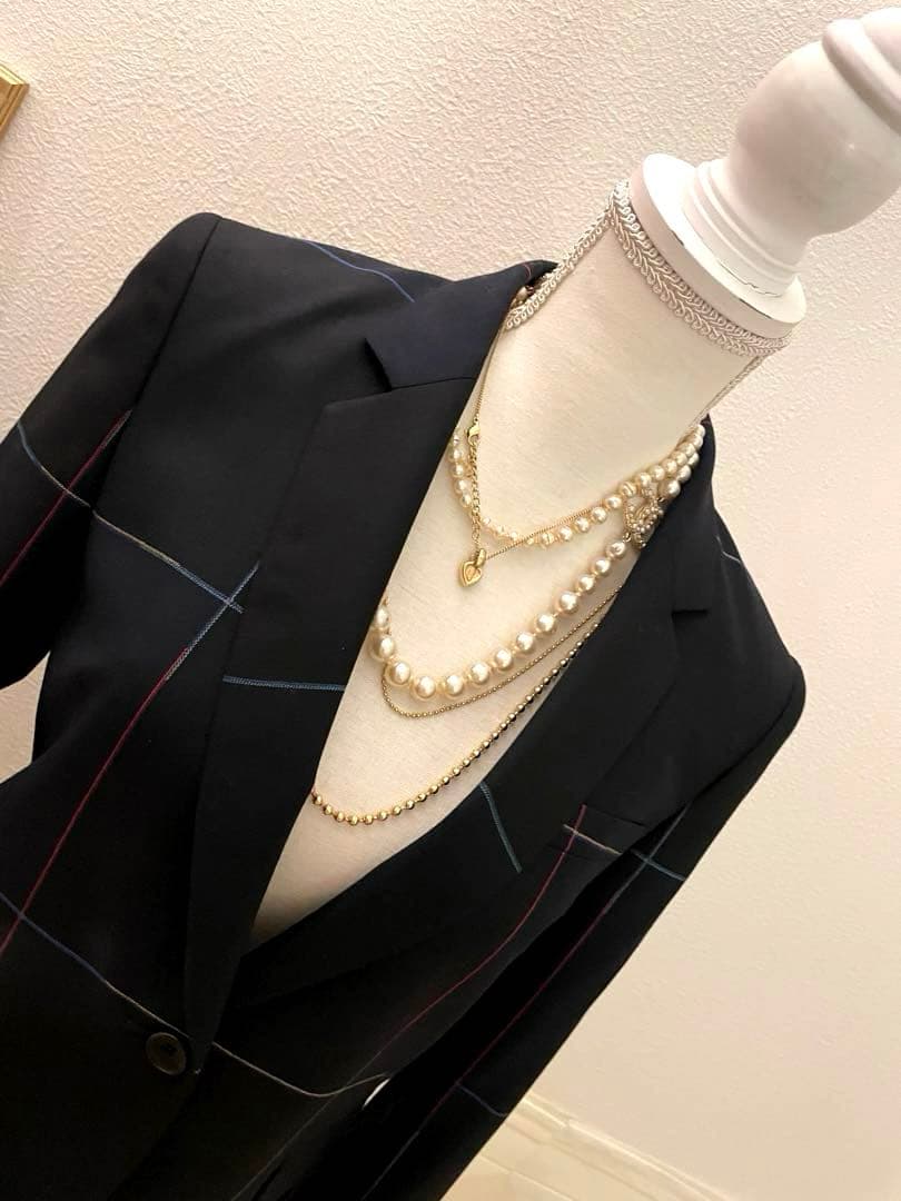 【9万円】Paul Smith マルチカラーチェックデザイン　スーツ