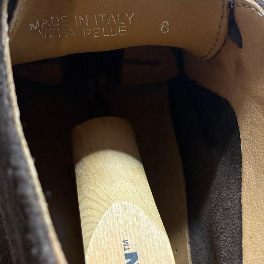 ドレイクス Drake's クロスビースエードチャッカブーツ 007モデル