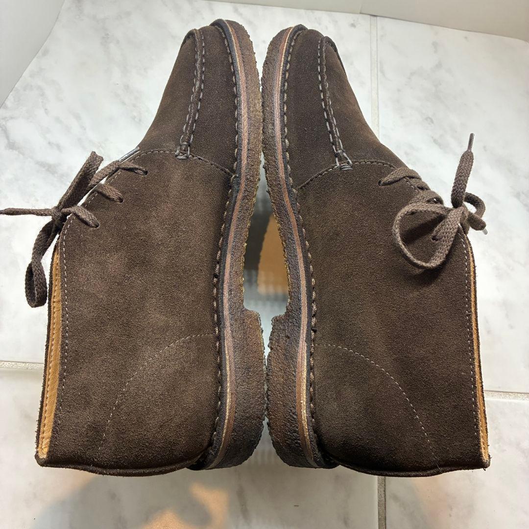 ドレイクス Drake's クロスビースエードチャッカブーツ 007モデル