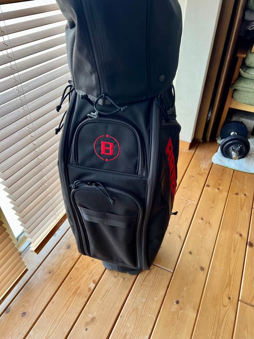 のらくろ CR-05 5分割　キャディバッグ ブラック　美品