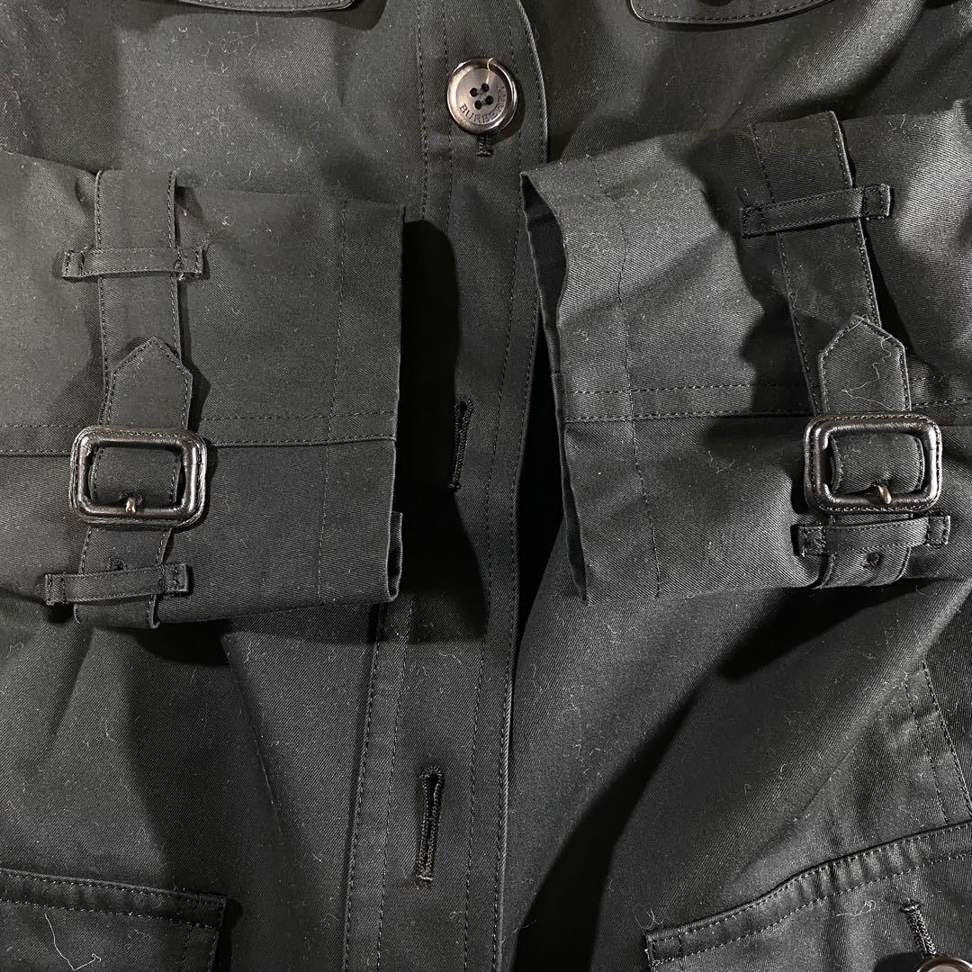 BURBERRY LONDONノバチェック トレンチコート 黒 size40