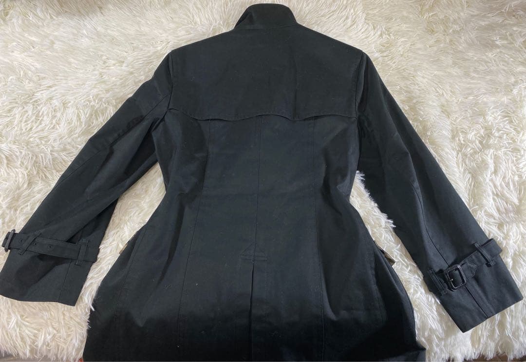 BURBERRY LONDONノバチェック トレンチコート 黒 size40