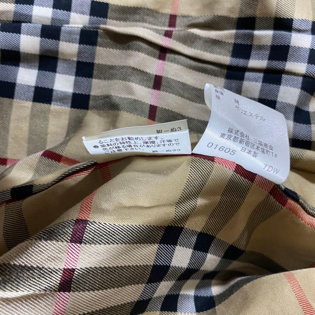 BURBERRY LONDONノバチェック トレンチコート 黒 size40