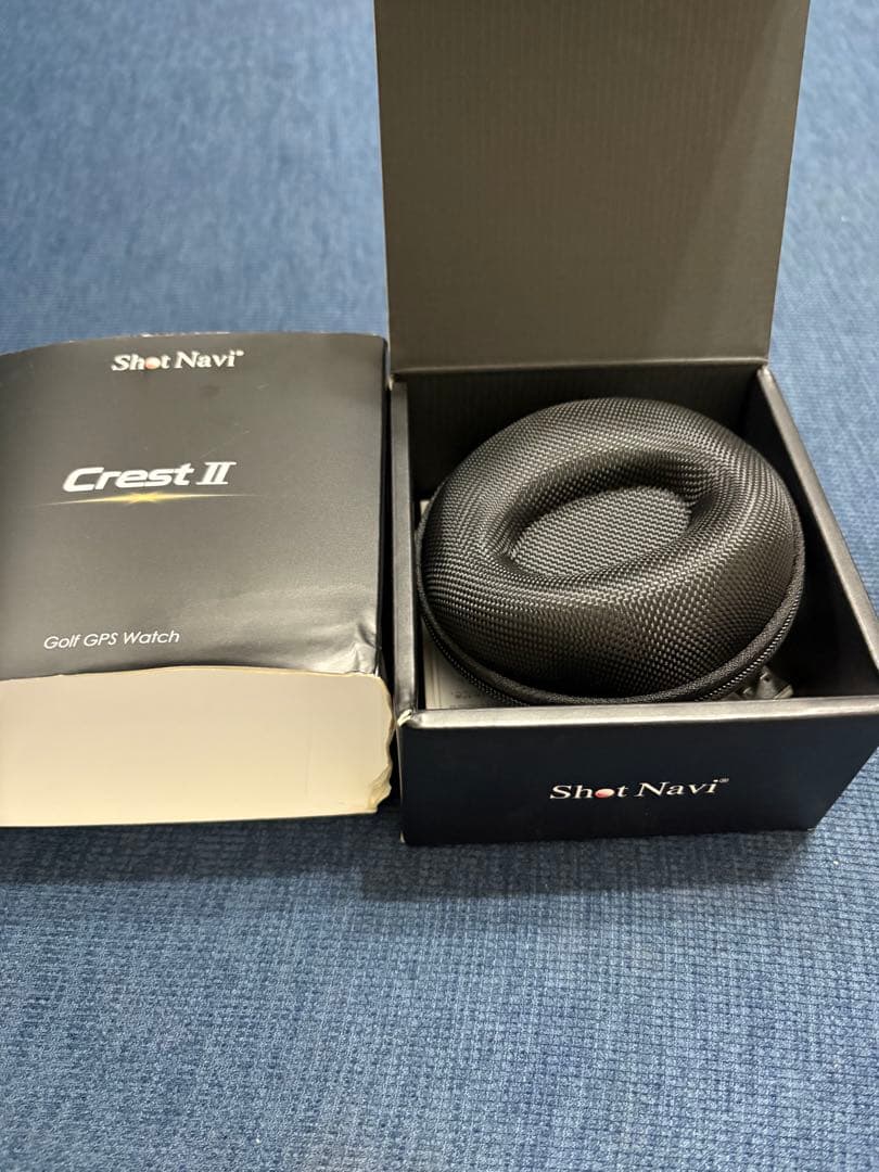 【つばのん】Shot Navi Crest II ゴルフGPSウォッチ
