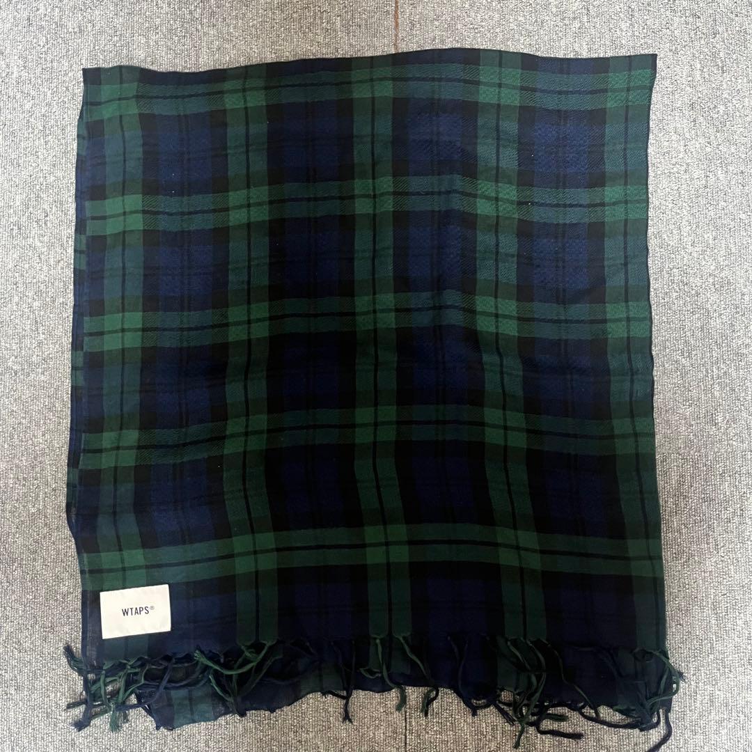 WTAPS WRAP / SCARF / COTTON GREEN スカーフ