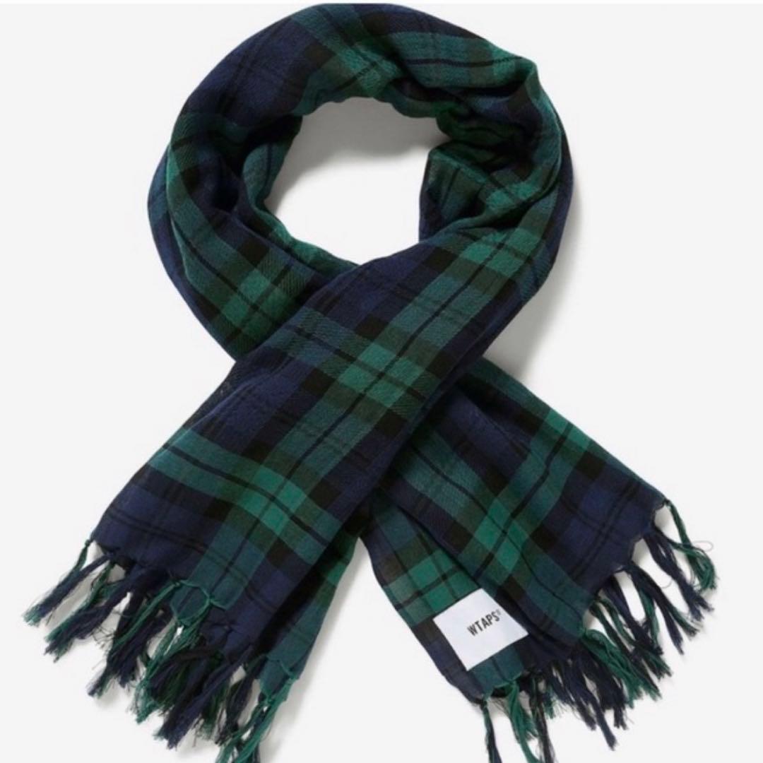 WTAPS WRAP / SCARF / COTTON GREEN スカーフ