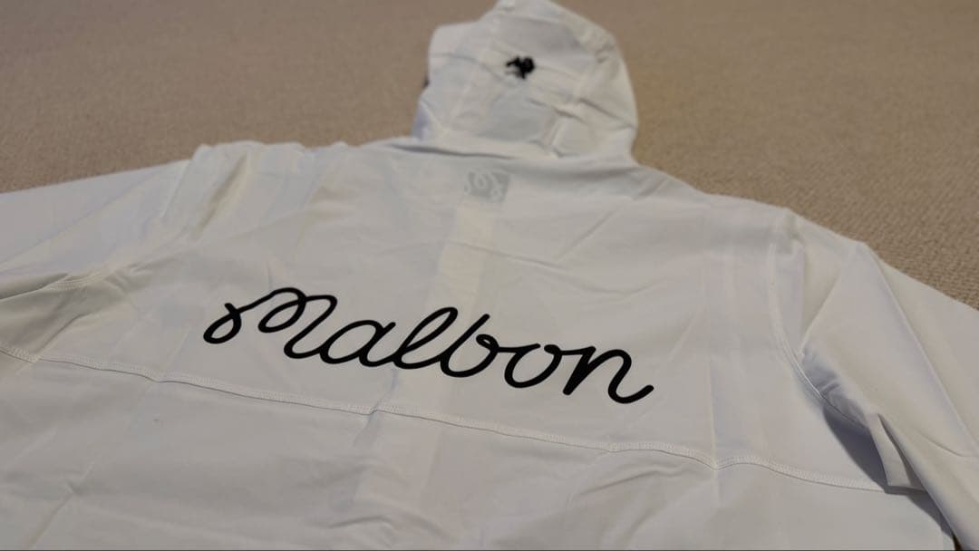 Malbon フード付きジャケット ホワイト