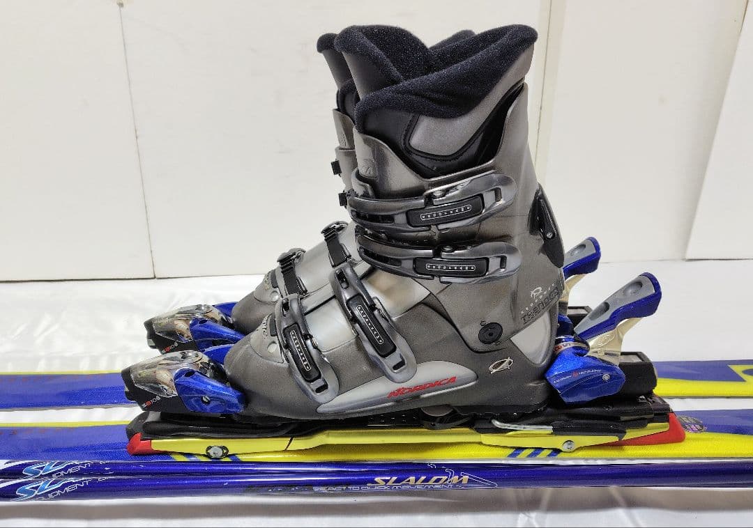 E■スキーセット■SALOMON板155cm■NORDICA靴26〜26.5cm