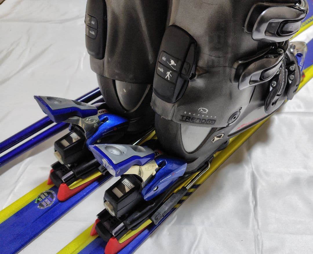 E■スキーセット■SALOMON板155cm■NORDICA靴26〜26.5cm