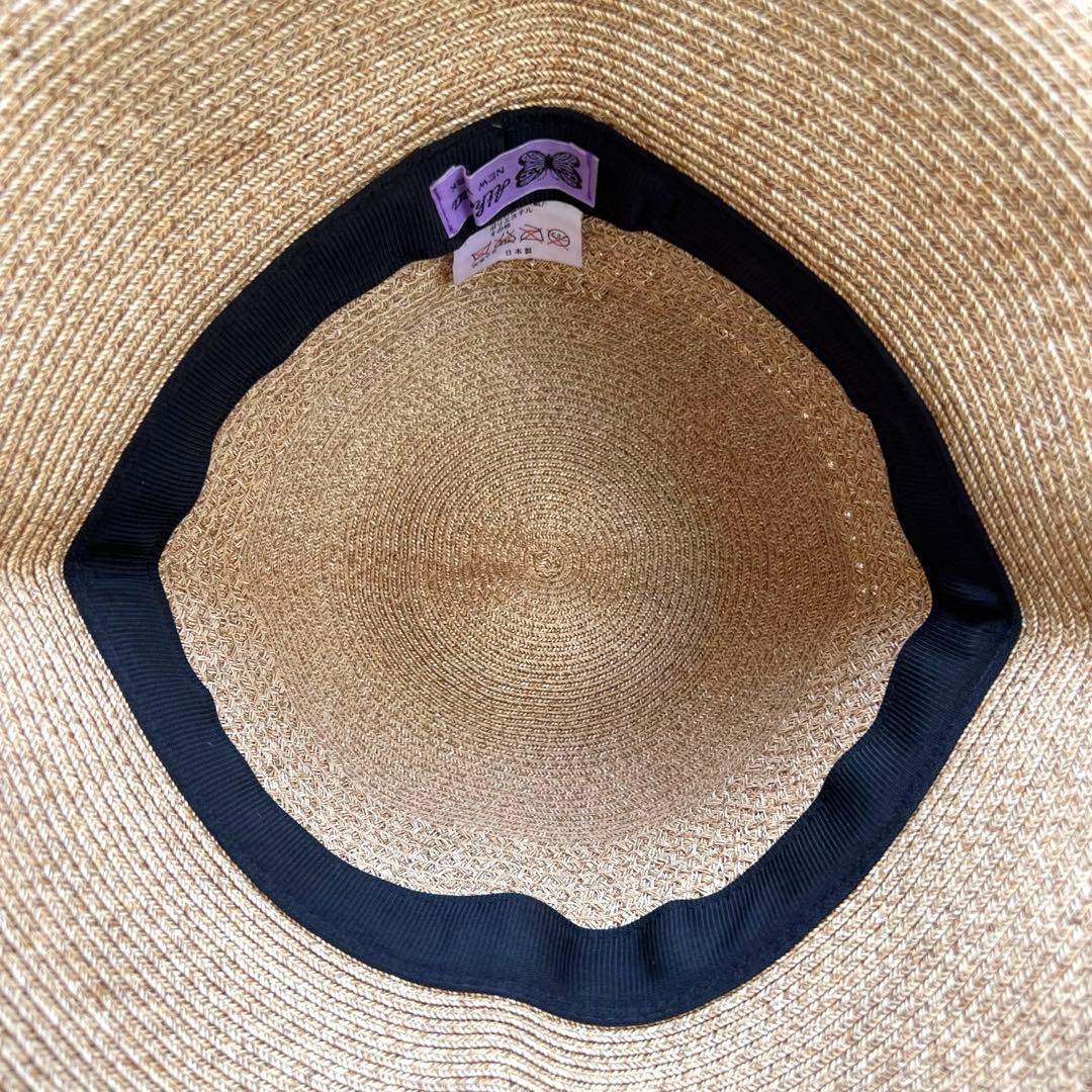 Athena New York アシーナニューヨーク　レース麦わら帽子