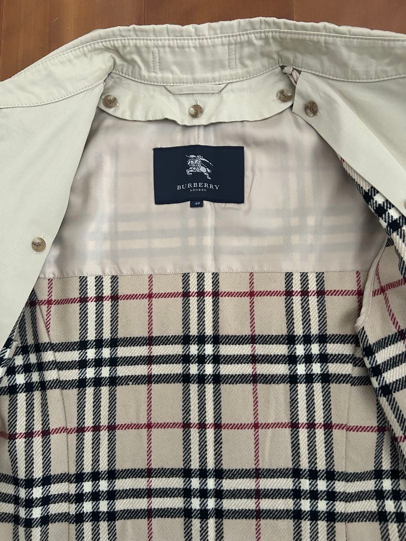 BURBERRY ベージュ ロングコート サイズ40