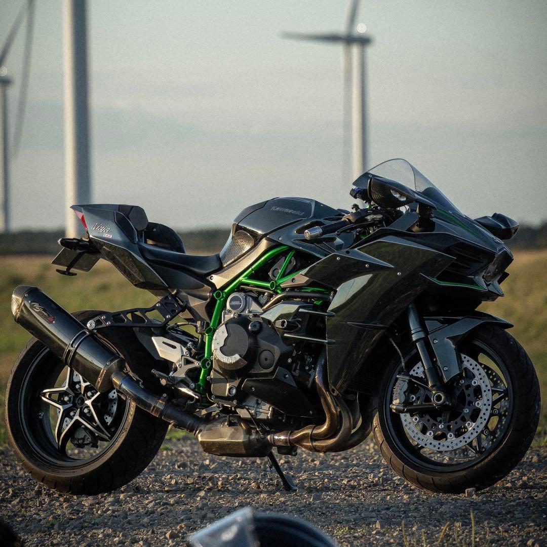 NinjaH2用マフラー ノジマ DLC LOCKON-TITAN JMCA認定