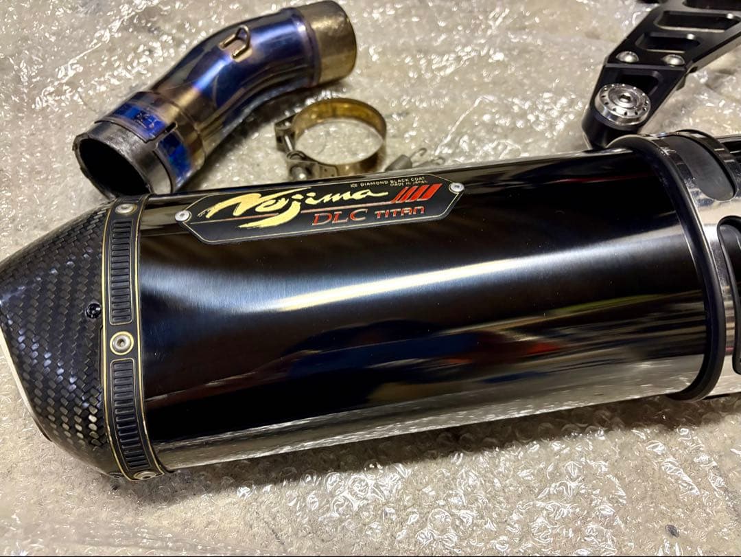 NinjaH2用マフラー ノジマ DLC LOCKON-TITAN JMCA認定
