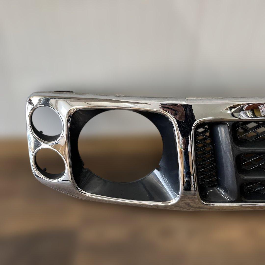 スズキ ジムニー JA22 JA12 フロントグリル メッキ 純正オプション