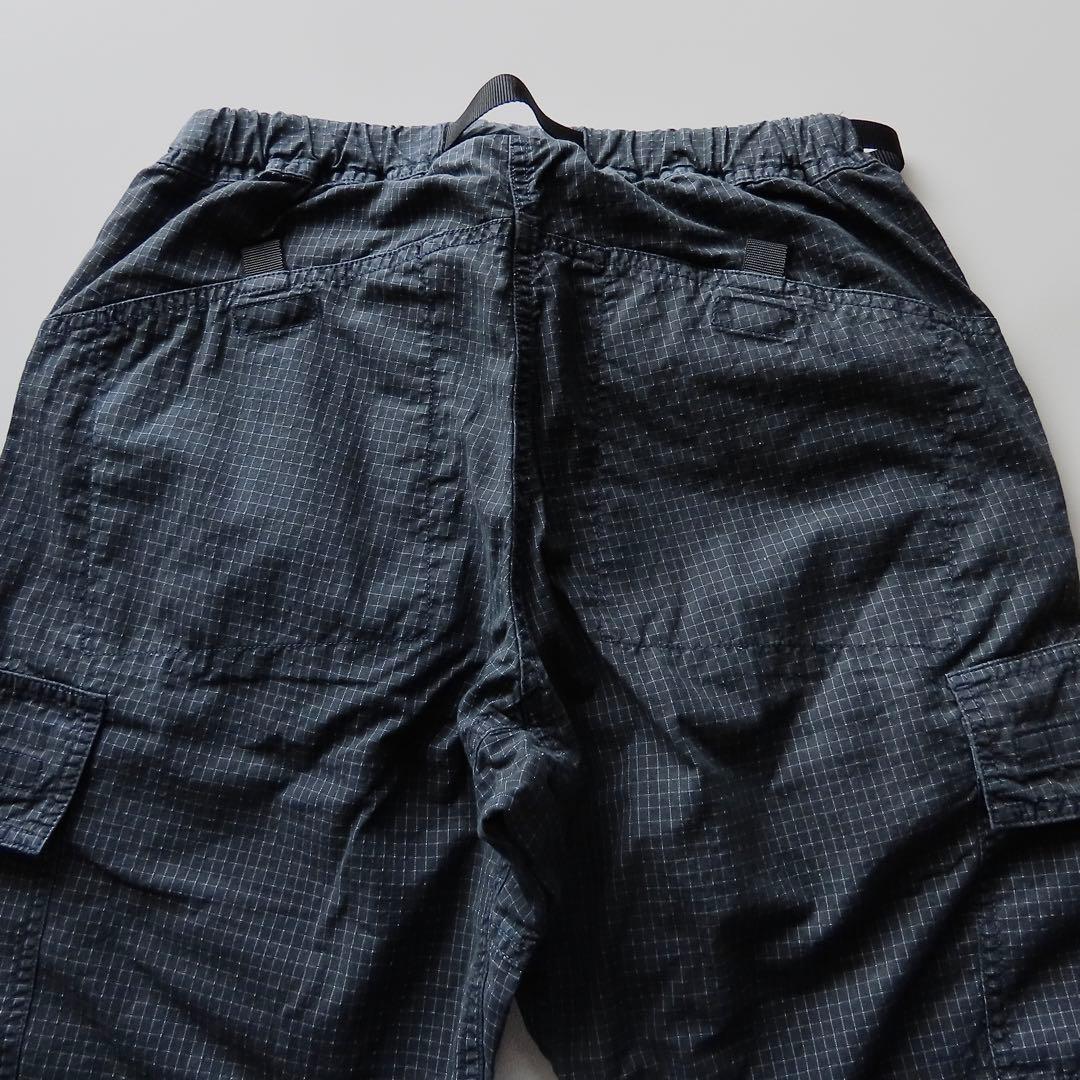 グラミチ ナノユニバース別注 リップストップカーゴパンツ S 顔料染め