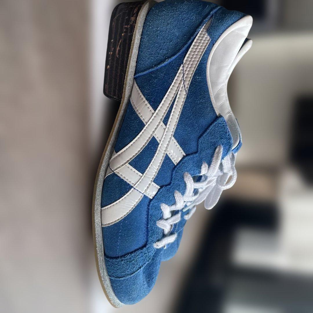 asics　ウエイトリフティングシューズ　ブルー/ホワイト　27.0cm
