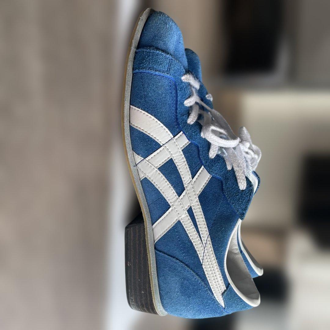 asics　ウエイトリフティングシューズ　ブルー/ホワイト　27.0cm