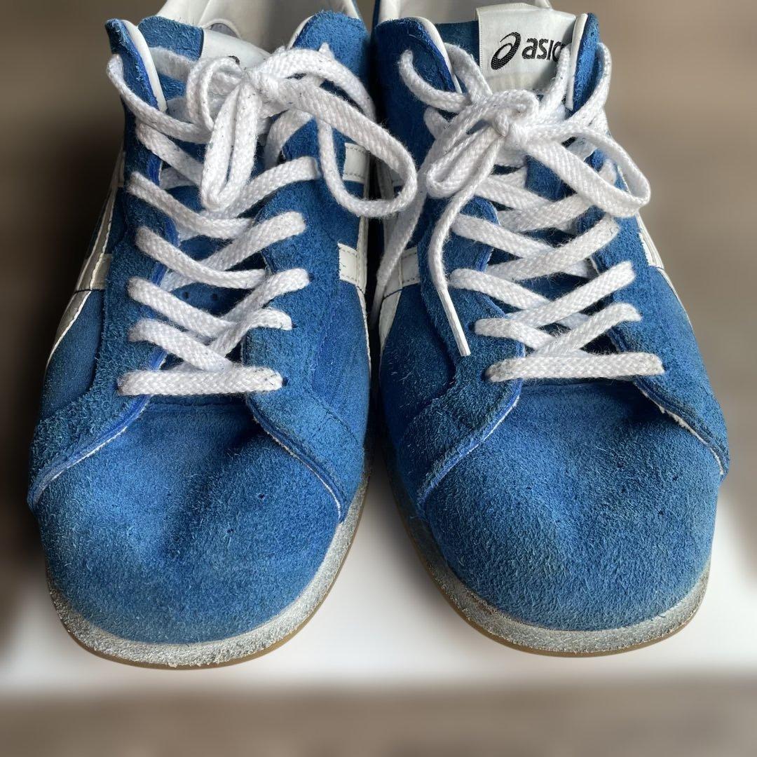 asics　ウエイトリフティングシューズ　ブルー/ホワイト　27.0cm