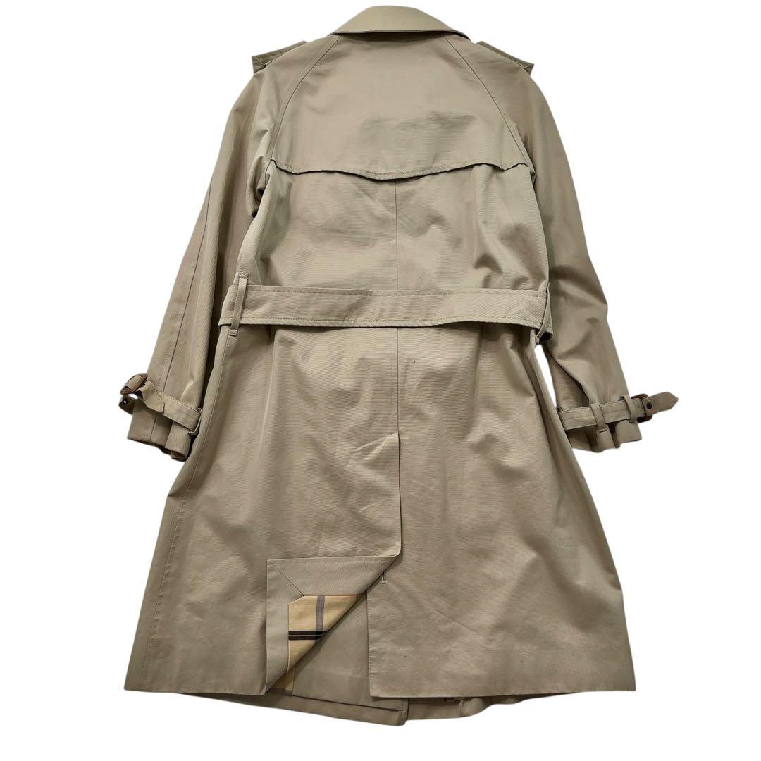 【美品】MACKINTOSH マッキントッシュ　トレンチコート ロング　ロゴ