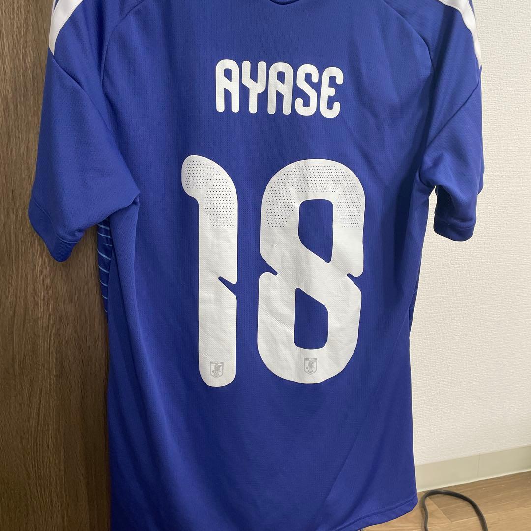 サッカー日本代表ユニフォーム　上田綺世 18