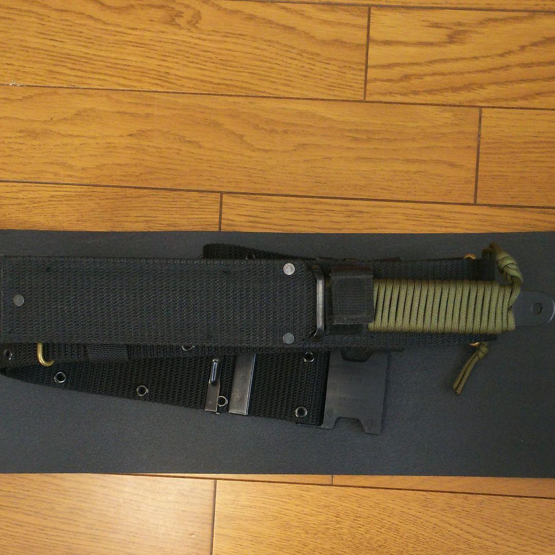 EK.Knifeハンドメイドカスタム、専用GIベルト付きMADEIN.USA