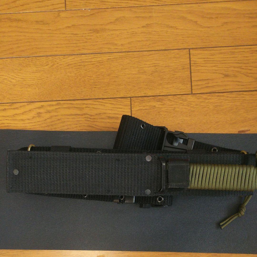 EK.Knifeハンドメイドカスタム、専用GIベルト付きMADEIN.USA