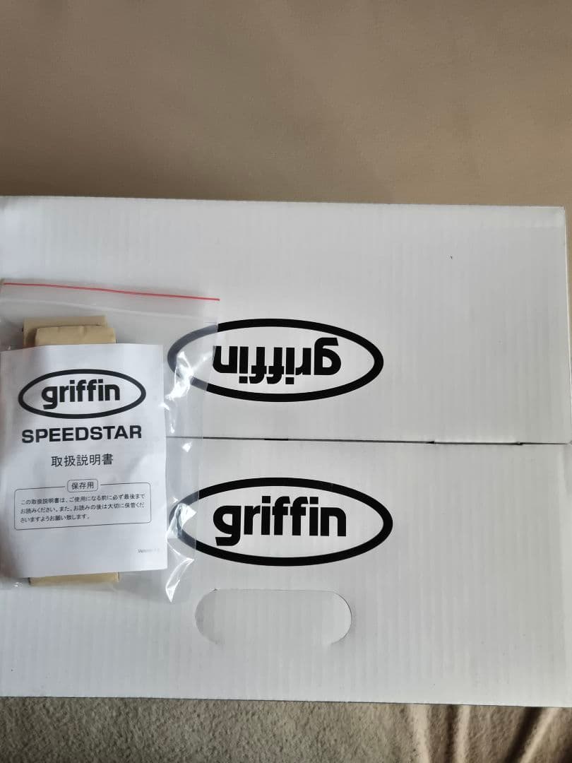 griffin フルフェイスヘルメット シールド付き 黒 箱付き