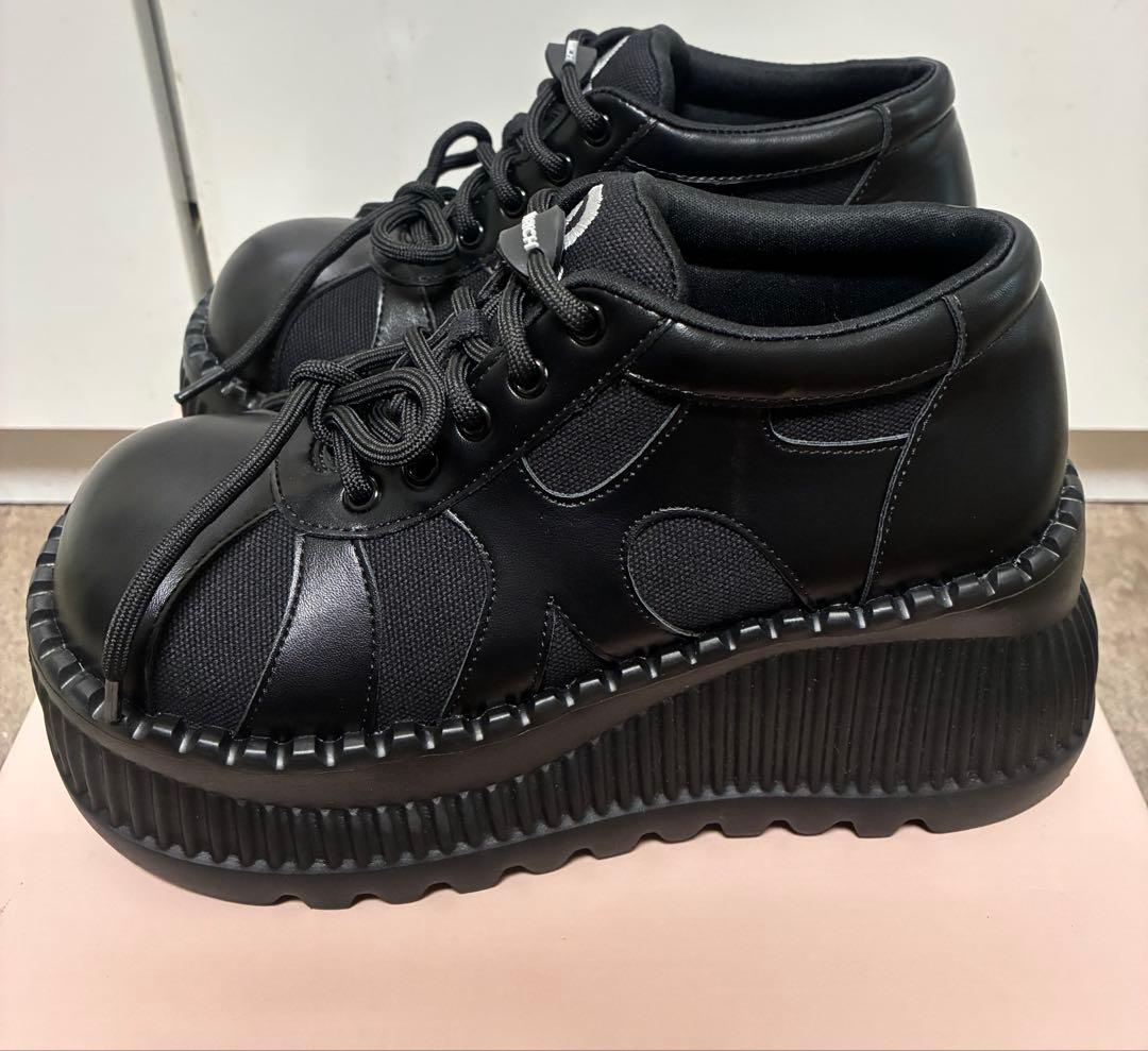 Darich ダーリッチ　Dロゴボリュームスニーカー　Mサイズ　ブラック