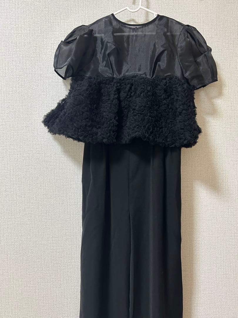 niana スウェルペプラムセットアップパンツドレス