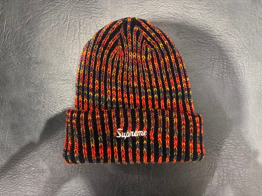帽子 supreme 25FW Rainbow Loose Gauge Beanie